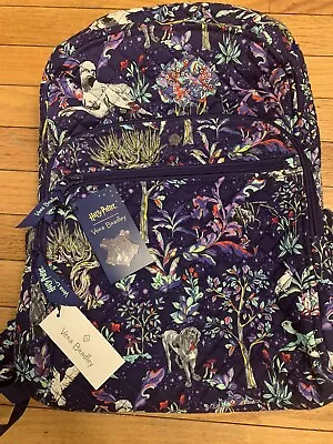 Harry Potter Vera Bradley Backpack Forbidden Forest Campus Book Bag RARE NWT New • $129.99