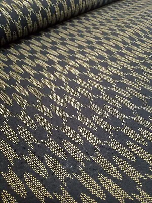 Japanese Traditional Navy Kimono Cotton Fabric For Dress And Quilting Per 50cm • £9