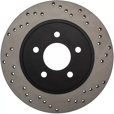 Stoptech Rear Driver Side Disc Brake Rotor For 05-14 Ford Mustang (128.61087L) • $172.62