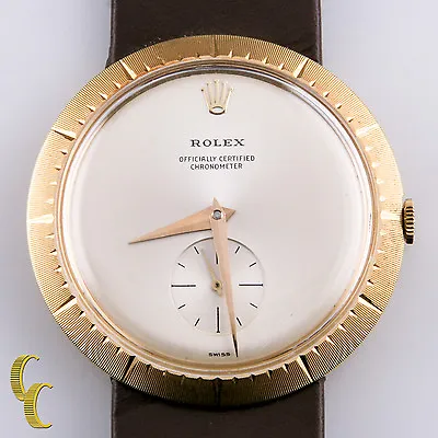 Rolex Modele De Depose 9522 18k Yellow Gold Hand-Winding Watch Box Papers • $12600