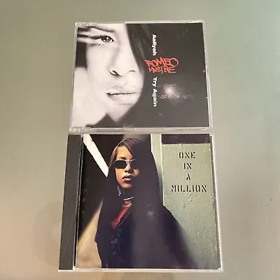 Aaliyah 2 💿 LOT- Try Again IMPORT SINGLE & One In A Million • $14.99