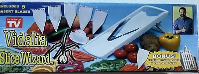 LOWER PRICE!! $15-NEVER USED-Vidalia Slice Wizard-AS SEEN ON TV- COMPLETE IN BOX • $15