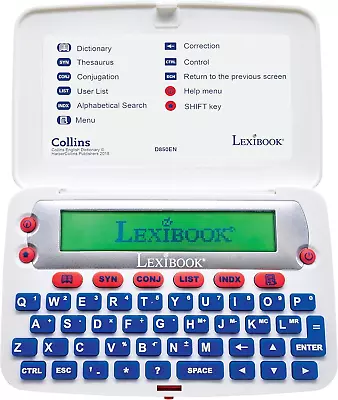 Lexibook D850EN The Collins English 13Th Edition-Electronic Dictionary Definit • £51.82