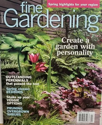 Fine Gardening April 2020 Outstanding Perennials Redbuds FREE SHIPPING CB • $12.97