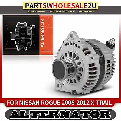 Alternator For Nissan Rogue 2008-2012	X-Trail 05-06 L4 2.5L 110A 12V CW 6-Groove • $115.99