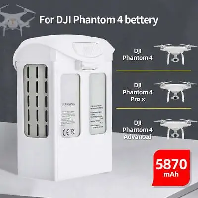 $142.59 • Buy Replacement For DJI Phantom 4 15.2V LiPo Intelligent Flight Battery 5870mAh AU