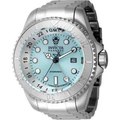 Invicta Hydromax GMT Date Quartz Turquoise Dial Men's Watch 45472 • $147.64