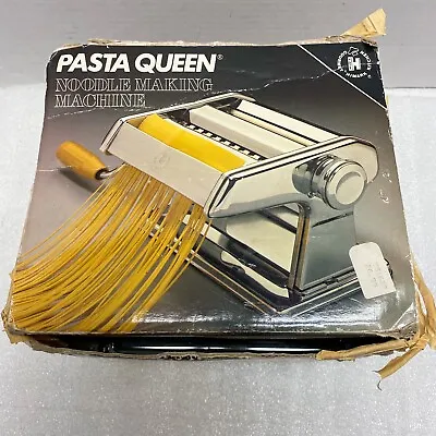Himark Kitchen Gourmet Pasta Queen Noodle Making Machine 15-4150 Made In Italy • $29.99