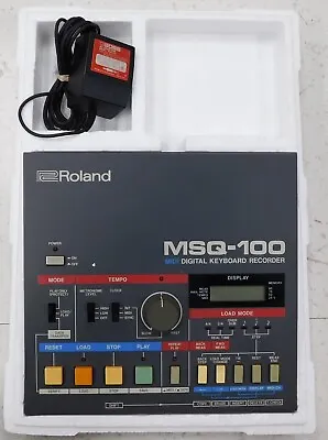 VINTAGE Roland MSQ-100 MIDI Digital Keyboard Recorder / Japan • $150