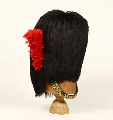 £296.24 • Buy Royal Guards Black Bearskin Custom Made 1950's To 1970's Men Long Headgear Hat