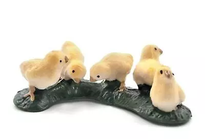 Miniature Dollhouse Fairy Garden Baby Chicks On Grass - Buy 3 Save $5 • $8.95