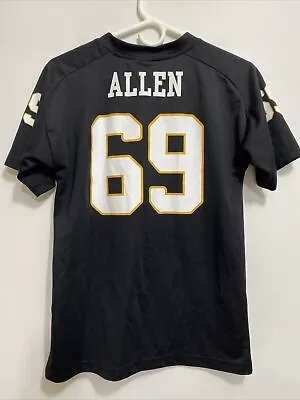 Minnesota Vikings Jared Allen #69 NFL Team Apparel Jersey Youth Large Kids Black • $38.48