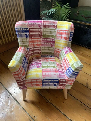 £48 • Buy Child’s - Toddlers Bedroom Chair Buses 