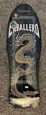 Powell Peralta Steve Caballero Chinese Dragon LTD Skateboard Deck- Black/Gold • $199.99