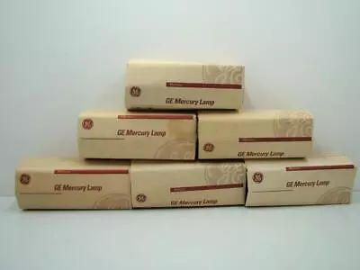 GE 32127 Mercury Lamp 250-Watt HR250DX37 H37 Ballast Lot Of 6 • $35