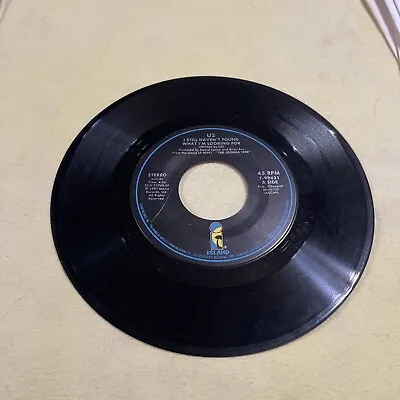 U2 - I Still Haven't Found What I'm Looking For - Island 45 - Jukebox Strip • $7.99