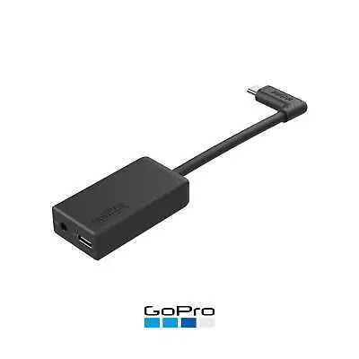 $79.95 • Buy GoPro Official Pro 3.5mm Mic Adapter For Hero 10 9 8 7 6 5 Black Hero 5 Session