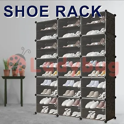 $79.95 • Buy Door Cube DIY Shoe Cabinet Rack Storage Portable Stackable Organiser Stand