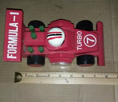 Vintage Wooden Toy Race Car - Used • $22