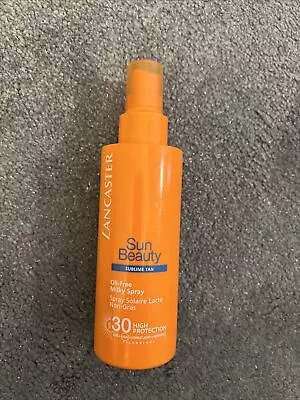 Lancaster Sun Beauty Sublime Tan Oil Free Milky Spray SPF30 150ml UVA UVB New • £19.99