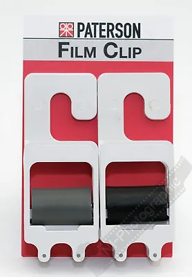 Paterson Photographic Darkroom Film Clip Set (PTP218) Film Hanging Clips • £7.99