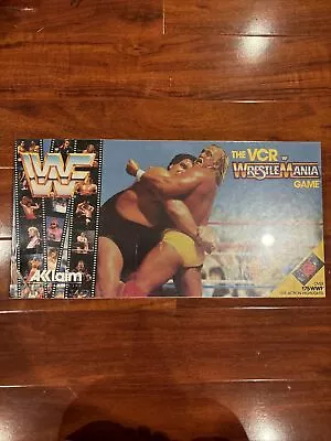 BRAND NEW VCR Wrestlemania Game WWF Akklaim Hulk Hogan Wrestling 1988 FREE SHIP • $35.50