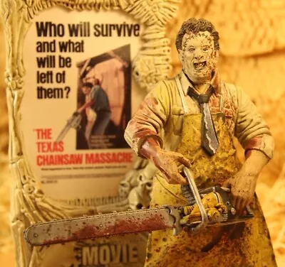 £32 • Buy Leatherface Figure Mcfarlane Movie Maniacs Texas Chainsaw Massacre Horror Toy