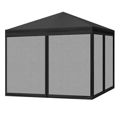$140.99 • Buy Mountview Gazebo Pop Up Marquee Outdoor Canopy 3x3m Wedding Tent Mesh Side Wall