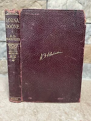 LORNA DOONE R.D. Blackmore - Late 1800’s? Printed In Great Britain Illustrated • $9.99
