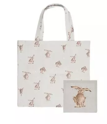 £9.99 • Buy Wrendale Foldable Shopping Bag ‘Hair Brained’ Design - New 2021