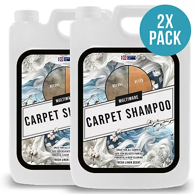 Carpet Shampoo Cleaner Pet Magic Linen Deodoriser Vax Machine Solution 10 Litres • £17.95