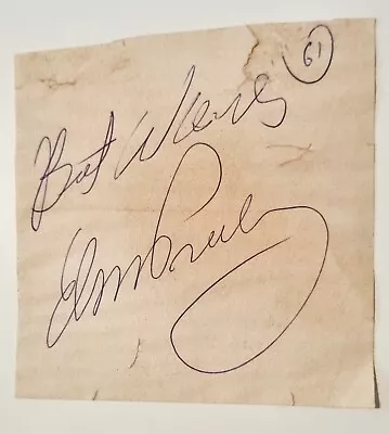 Elvis Presley Autograph  • $98.36