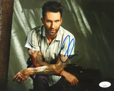 Adam Levine Maroon 5 Songs About Jane V Overexposed Signed 8x10 Photo JSA B • $249.99