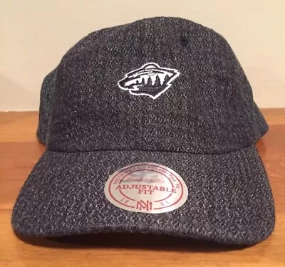  Minnesota Wild Mitchell And Ness Reverse Denim NHL Adjustable Hat Cap  • $13.78