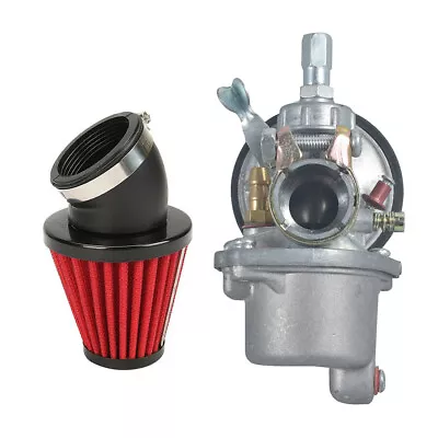 Carburetor Red Air Filter For 66cc 80cc Motorized Bike • $16.99