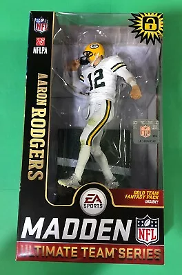 Aaron Rodgers Mcfarlane Figure Madden Nfl 19 Edition Green Bay Packers • $39.99