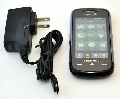 Samsung SPH-M810 Instinct S30 Sprint Phone BLACK Bluetooth Touchscreen 3G GradeC • $15.15