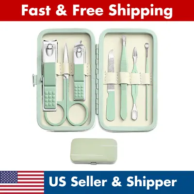 Manicure Set Nail Clipper Women Toe Finger Nail Clippers Pedicure Grooming Kit • $8.68