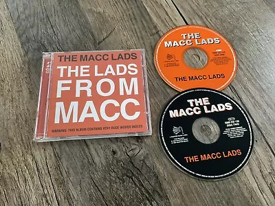 The Macc Lads  -  The Lads From Macc  -  Double Cd Album On Snapper Music Label • £5