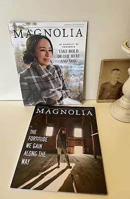 Magnolia Journal Issues 24 & 25 Fall And Winter 2022 Lot Of 2 By Joanna Gaines • $18.12