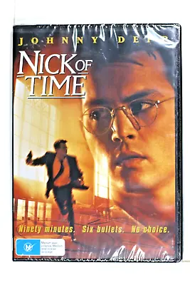 Nick Of Time - Johnny Depp Christopher Walken : Region 4 DVD New Sealed • $7.50