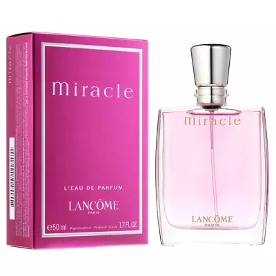 Lancome Miracle 50ml L'eau De Parfum Spray Brand New & Sealed • £42.98