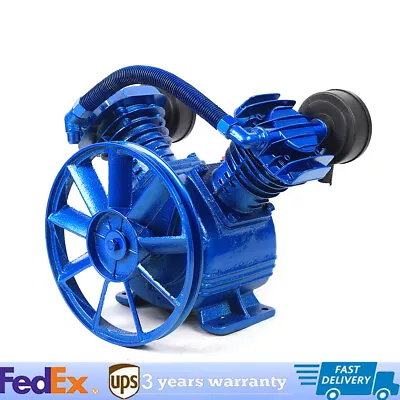 Replacement Air Compressor Pump Single Stage V Style Twin Cylinder 3 HP 2-Piston • $113.74