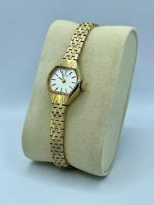 Ladies Citizen Watch Co Mechanical Gold Coloured Vintage Watch - Working • $14.90