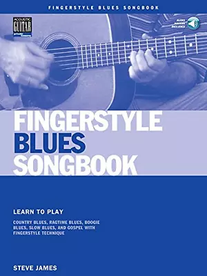 Fingerstyle Blues Songbook (Acoustic Guitar Private Lessons): Learn To Play Coun • £10.07