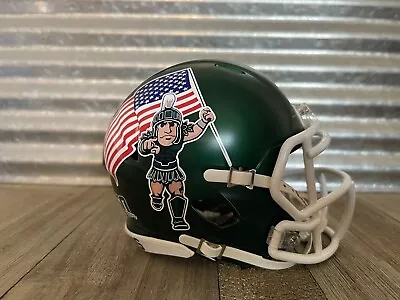 Custom Michigan State Spartans (2022 Vs Rutgers) Speed Mini Helmet • $70