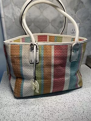 Etienne  Aigner Vintage Striped Handbag • $45