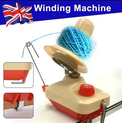 £10.84 • Buy Swift Yarn Fiber String Ball Wool Winder Holder Parts Hand Operated Sewing