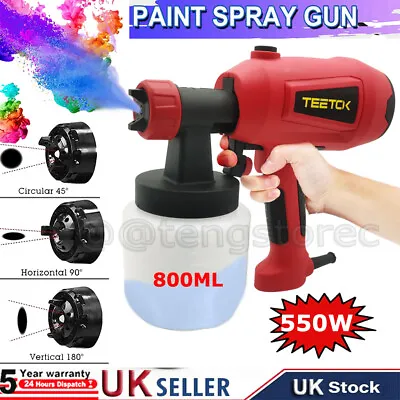 £25.50 • Buy Handheld Wall Fence Paint Sprayer Electric Spray Gun Paint Fence Airless HVLP 