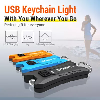 KLARUS Mi2  Mini Pocket EDC Bright Keychain Light LED Rechargeable Flashlight US • $13.95